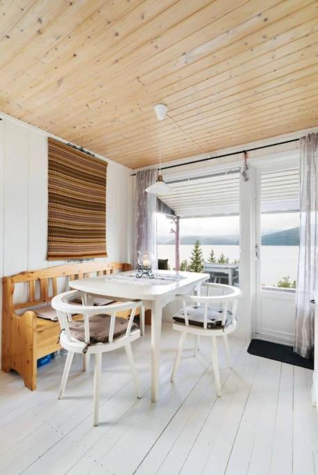 Cozy Cabin With A Great View Skamdal Exteriör bild